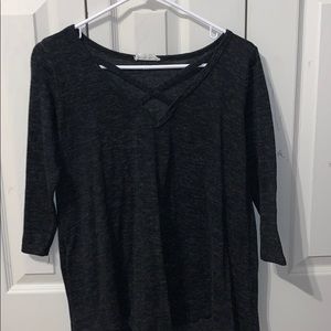 Black boutique top